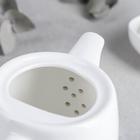 Чайник фарфоровый заварочный Wilmax, 650 мл, цвет белый - Фото 3