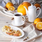 Блюдо овальное Wilmax Olivia, 25.5×17 см, фарфор, белое - Фото 6