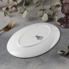 Блюдо овальное Wilmax Olivia, 25.5×17 см, фарфор, белое - Фото 3