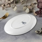 Блюдо овальное Wilmax Olivia, 25.5×17 см, фарфор, белое - Фото 5