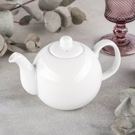 Чайник фарфоровый заварочный Wilmax Olivia «Классика», 500 мл, цвет белый
