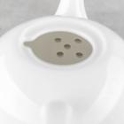 Чайник фарфоровый заварочный Wilmax Olivia «Классика», 500 мл, цвет белый - Фото 3