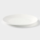 Тарелка пирожковая с утолщённым краем Wilmax Olivia Pro, d=18 см, фарфор, белая - Фото 2