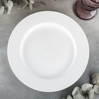 Тарелка фарфоровая обеденная Wilmax Stella Pro, d=25,5 см, цвет белый - фото 5910007
