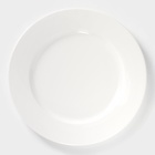 Тарелка обеденная Wilmax Stella Pro, d=25.5 см, фарфор, белая - Фото 3