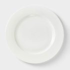 Тарелка десертная Wilmax Stella Pro, d=18 см, фарфор, белая - Фото 3
