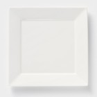 Тарелка фарфоровая квадратная Wilmax Stella, 25×25 см, цвет белый - Фото 1
