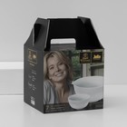 Салатники Wilmax «Юлия Высоцкая», набор 7 шт.: салатник большой d=20 см, салатники малые d=12 см, фарфор, белые - Фото 13