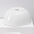 Салатники Wilmax «Юлия Высоцкая», набор 7 шт.: салатник большой d=20 см, салатники малые d=12 см, фарфор, белые - Фото 3