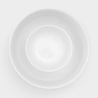 Набор салатников фарфоровых Wilmax «Юлия Высоцкая», 7 предметов: салатник большой d=20 см, салатники малые d=12 см, цвет белый - Фото 4