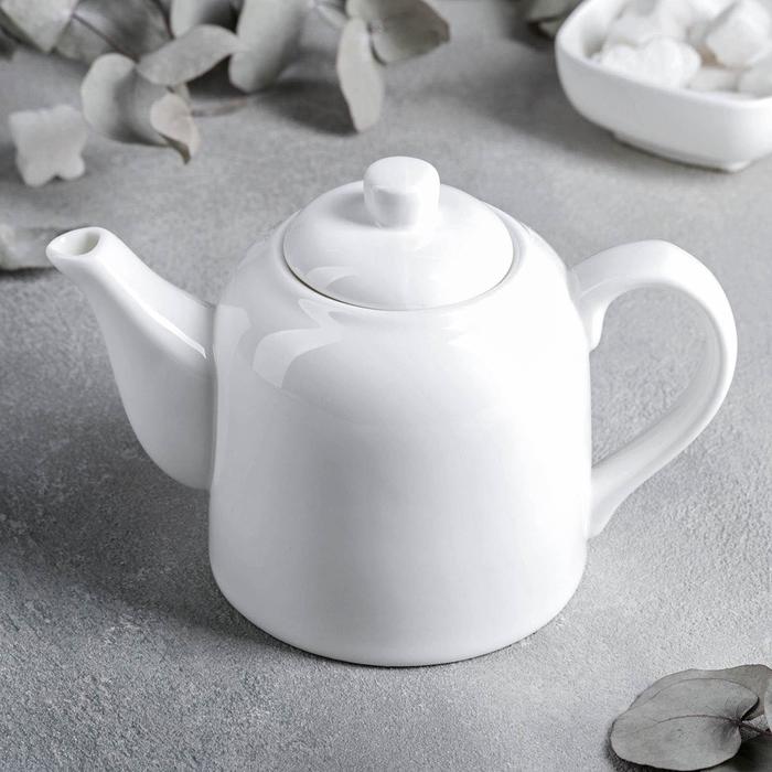 Чайник фарфоровый заварочный, 500 мл - Фото 1
