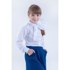 Блузка школьная для девочки "Дарья", рост 134-140 см (36) - Фото 1