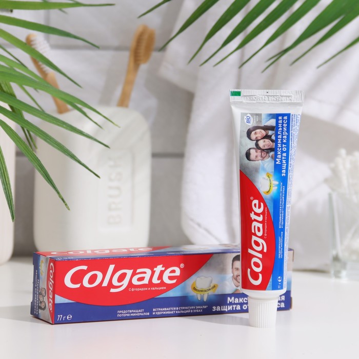 Зубная паста Colgate «Максимальная защита от кариеса», свежая мята, 50 мл - Фото 1