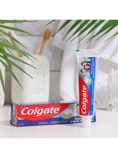 Зубная паста Colgate «Максимальная защита от кариеса», свежая мята, 73 мл