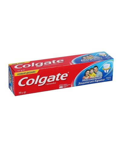 Зубная паста Colgate «Максимальная защита от кариеса», свежая мята, 73 мл