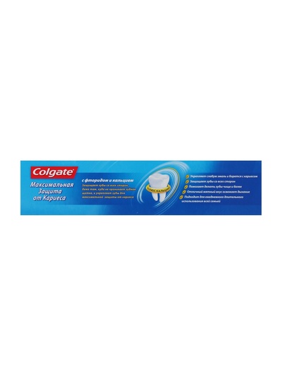 Зубная паста Colgate «Максимальная защита от кариеса», свежая мята, 73 мл