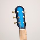 Акустическая гитара "Амистар н-513"  6 струнная,   менз.650мм, художественная отделка, синяя - Фото 2