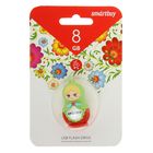 Флешка Smartbuy Wild series, 8 Гб, USB2.0, "Матрёшка", чт до 25 Мб/с, зап до 15 Мб/с, МИКС - Фото 2