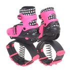 Ботинки для фитнеса со сменной роликовой платформой ABEC 7, PU р. 35-38, цвет розовый - Фото 2