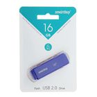 Флешка Smartbuy Dock, 16 Гб, USB2.0, чт до 25 Мб/с, зап до 15 Мб/с, синяя - Фото 2