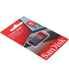 Флешка SanDisk Cruzer Edge, 16 Гб, USB2.0, чт до 25 Мб/с, зап до 15 Мб/с,  чёрно-красная - Фото 4