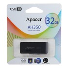 Флешка Apacer AH350, 32 Гб, USB2.0, чт до 25 Мб/с, зап до 15 Мб/с, чёрная - Фото 5