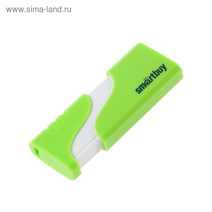 Флешка Smartbuy Hatch, 16 Гб, USB2.0, чт до 25 Мб/с, зап до 15 Мб/с, зеленая - Фото 1