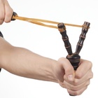 Рогатка деревянная «Бамбук», 19 см, коричневая - Фото 7