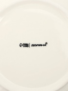 Тарелка Доляна White Label, d=20 см, утолщённый край, фарфор, белая - Фото 4