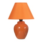 Лампа настольная RISALUX «Ваза», с абажуром, E14, 220 В, 17×17×25 см - Фото 8