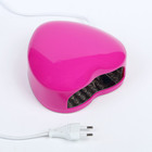 Лампа для гель-лака Luazon LUF-03, LED, 3 Вт, 28 светодиодов, розовая - Фото 2