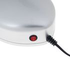 Лампа для гель-лака Luazon LUF-03, LED, 3 Вт, 28 светодиодов, серебристая - Фото 2