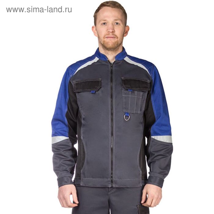 Куртка «Трио», размер 44-46, рост 158-164 см, цвет голубой - Фото 1