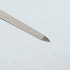 Пилка металлическая для ногтей, 15,2 см, в чехле, цвет чёрный, PF-927 - фото 8274270