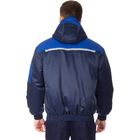 Куртка «Пилот», размер 48-50, рост 170-176 см, цвет тёмно-синий - Фото 4