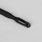 Пушер для ногтей двусторонний, 11(±0,5)см, цвет чёрный - Фото 2