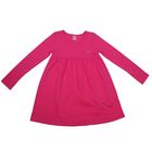 Платье для девочки с длинным рукавом, рост 98-104 см, цвет розовый (арт. AZ-748) - Фото 1