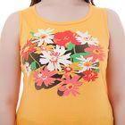 Комплект женский "Весёлые цветы" (футболка, шорты) Р208146, рост 170-176 см, р-р 50 - Фото 4
