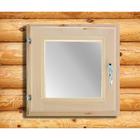 Окно деревянное, 40×40 см, двойное стекло, липа, Добропаровъ - Фото 3