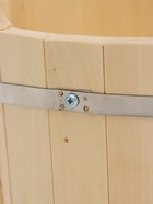 Шайка для бани и сауны, 15 л, липа, нержавеющий обруч, «Добропаровъ» - Фото 11