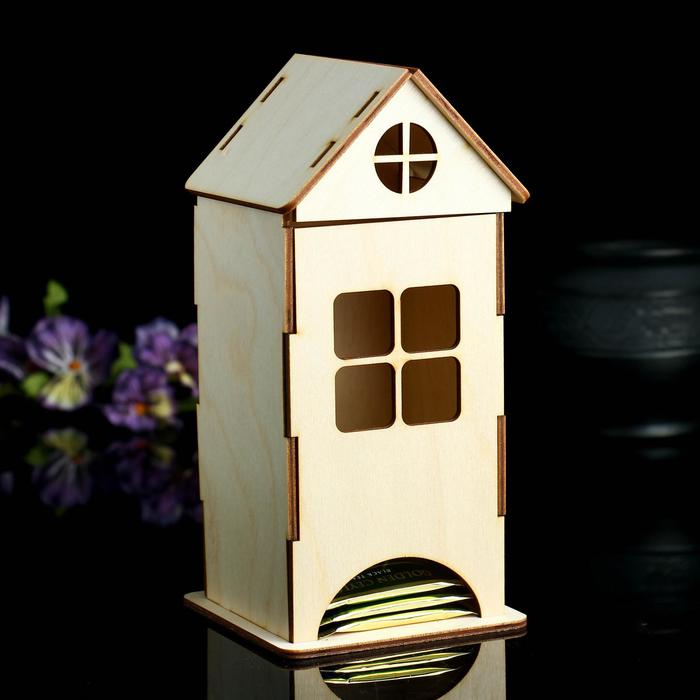 Чайный домик «Теремок», дерево, заготовка для творчества - Фото 1