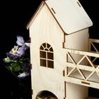 Чайный домик «Двойной», дерево, заготовка для творчества - Фото 2