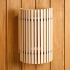 Абажур для бани и сауны, липа, 31.5×20.5×16.7 см, настенный, «Добропаровъ»  (артикул 1311780)  большой выбор товаров оптом и в розницу по низким ценам с доставкой