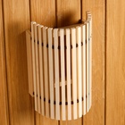 Абажур для бани и сауны, липа, 31.5×20.5×16.7 см, настенный, «Добропаровъ»  (артикул 1311780)  большой выбор товаров оптом и в розницу по низким ценам с доставкой