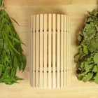 Абажур для бани и сауны, липа, 31.5×20.5×16.7 см, настенный, «Добропаровъ»  (артикул 1311780)  большой выбор товаров оптом и в розницу по низким ценам с доставкой