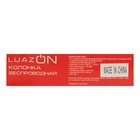 Портативная колонка LuazON Hi-Tech19, Bluetooth, 3 Вт, microSD, матовый, чёрная - Фото 5