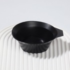 Чаша для окрашивания, d=12×4.5 (±1) см, чёрная - Фото 2