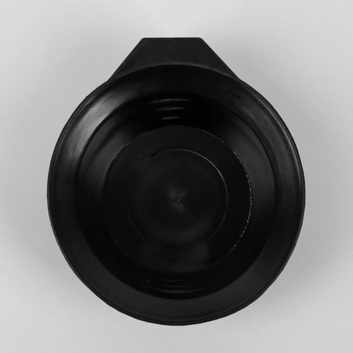 Чаша для окрашивания, d = 12 см, цвет чёрный - фото 1899488390