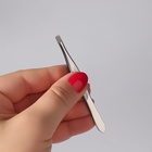 Пинцет прямой, узкий, 8.5 см - Фото 5