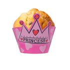 Украшение для кексов «Принцесса» с короной (набор 12 шт.) - Фото 1